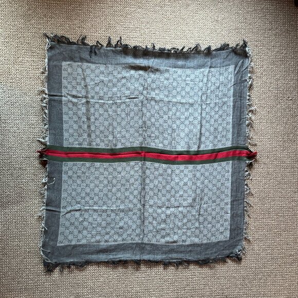 Gucci GG Monogram Scarf - Picture 1 of 4